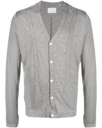 Private Stock - The Constantine Mélange-Effect Cardigan - Lyst