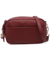 Liu Jo - Medium Logo-Plaque Grained-Effect Cross Body Bag - Lyst
