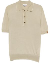 Jacob Cohen - Button Placket Short-Sleeve Polo Shirt - Lyst
