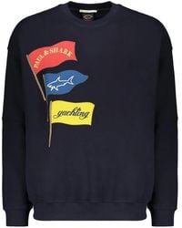 Paul & Shark - Embroidered-Detail Sweatshirt - Lyst