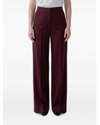 Max Mara - Pressed-Crease Pants - Lyst