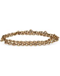 MICHAEL Michael Kors - Logo-Plaque Double-Chain Belt - Lyst
