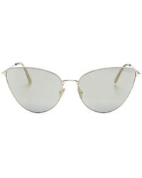 Tom Ford - Cat-Eye-Frame Straight-Arms Sunglasses - Lyst