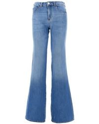Emporio Armani - Vaqueros Acampanados Con Cinco Bolsillos - Lyst