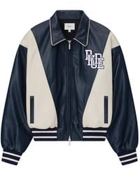 Rhude - Heaven On Earth Colourblock Zip Bomber Jacket - Lyst
