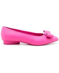 Ferragamo - Flat Shoes Pink - Lyst