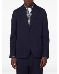 Officine Generale - Arthus Single-Breasted Jacket - Lyst