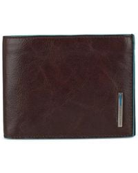 Piquadro - Square Leather Wallet - Lyst