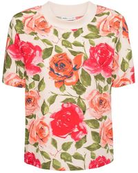 BATSHEVA - Camiseta Alaw con estampado floral de x Laura Ashley - Lyst