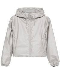 Rains - フーデッド パデッドジャケット - Lyst