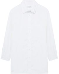 Yohji Yamamoto - Layered-collar Cotton Shirt - Lyst