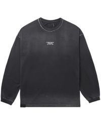 Izzue - Slogan-print Long-sleeve Cotton T-shirt - Lyst