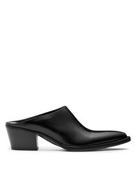 Prada - 55 Brushed Leather Mules - Women's - Leather - Lyst