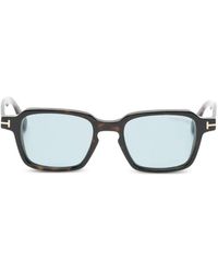 Tom Ford - Ezra 02 Rectangle-Frame Sunglasses - Lyst