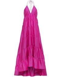 Azeeza - Kitty Olesia Tiered Maxi Dress - Lyst