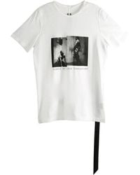 Rick Owens - T-Shirt Met Grafische Print - Lyst