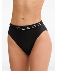 MICHAEL Michael Kors - Chain-Link Bikini Top - Lyst