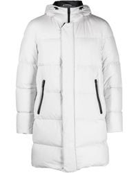 Herno - フーデッド パデッドコート - Lyst
