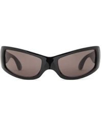 Balenciaga - Rectangle-Frame Sunglasses - Lyst