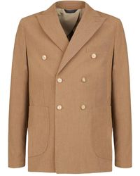 Gazzarrini x Michele Franzese - Double-Breasted Blazer - Lyst