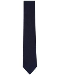 ZEGNA - Micro-Patterned Silk Tie - Lyst