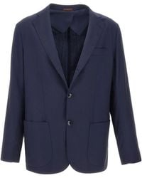 Barba Napoli - Chest-Pocket Three-Button Blazer - Lyst