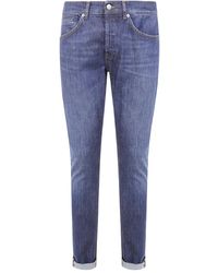 Dondup - Cuffed Denim Jeans - Lyst