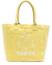 Isabel Marant - Yenky Logo-embroidered Tote Bag - Lyst