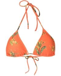 Lygia & Nanny - Lido Triangle-Cup Bikini Top - Lyst