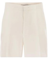 Tagliatore - Elle Linen Shorts - Lyst