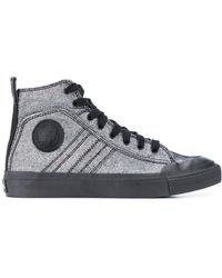 diesel high top sneakers womens