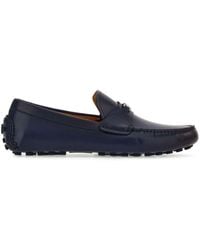 Ferragamo - Driver Gancini-buckle Leather Loafers - Lyst