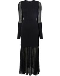 Proenza Schouler - Anita Fine-Knit Maxi Dress - Lyst