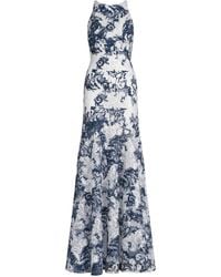 Silvia Tcherassi - Maxi-Jurk Verfraaid Met Pailletten - Lyst