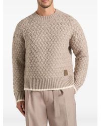 Manière De Voir - Pull Soren En Maille Gaufrée - Lyst