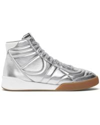 Courreges - Club 02 Leather Sneakers - Lyst