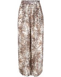 Max & Moi - Leopard-print Cropped Trousers - Lyst