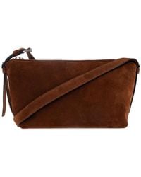 Moschino - Suede Shoulder Bag - Lyst