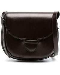 Lemaire - Cartridge Leather Shoulder Bag - Lyst