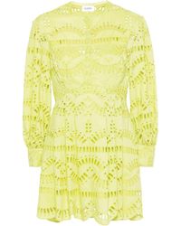 Charo Ruiz - Franca Broderie-anglaise Mini Dress - Lyst