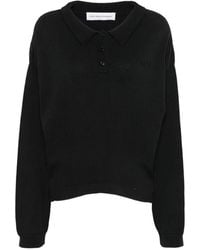 Marie Adam-Leenaerdt - Pull Style Polo À Logo Brodé - Lyst