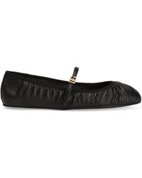 Dolce & Gabbana - Satin Ballet Flats - Lyst