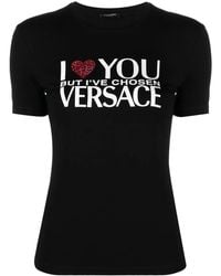 Versace - I You But. T-Shirt - Lyst