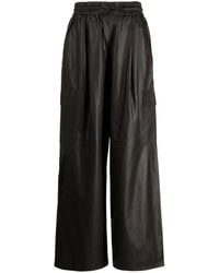 Yves Salomon - Pantalones cargo con cordones - Lyst