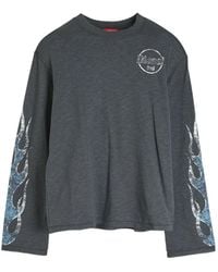 DIESEL - Long-Sleeve T-Shirt - Lyst