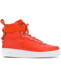 Nike - Sf Air Force 1 Mid "Team" Sneakers - Lyst