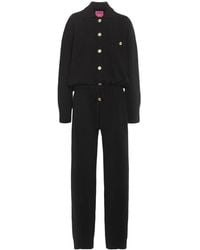 Barrie - X Sofia Coppola Long-Sleeve Cashmere Jumpsuit - Lyst