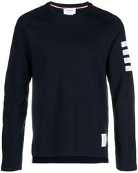 Thom Browne - Engineered 4-Bar Sweatshirt mit Streifen - Lyst