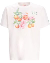 Mc2 Saint Barth - T-Shirt Met Grafische Print - Lyst