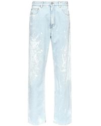 MM6 by Maison Margiela - Belt-Loops Jeans - Lyst